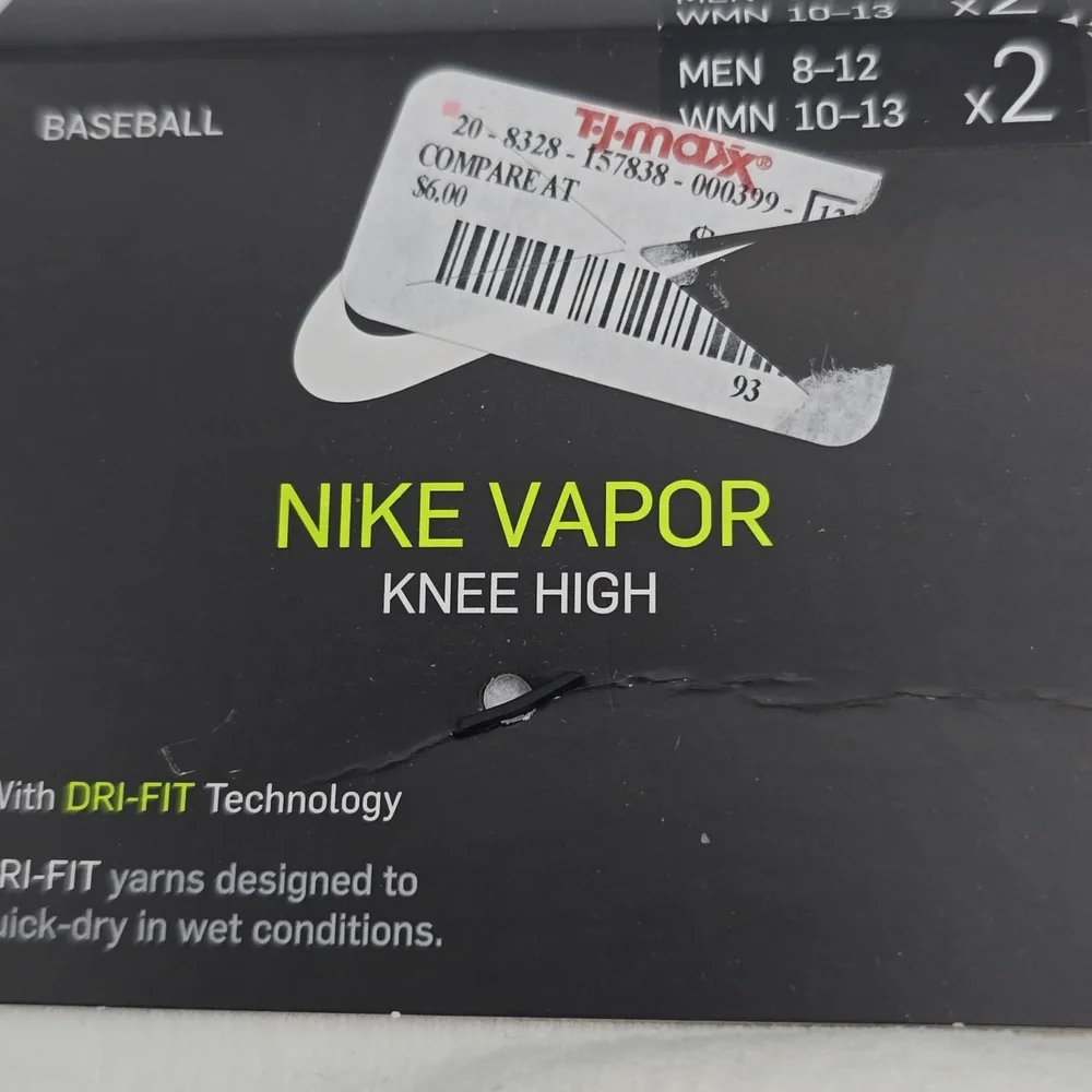 Men's NWT Sock Bundle 7 pair Nike Vapor Knee High Playstation Misc. Prints